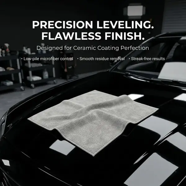 KOMBAT Ceramic Coating Buffing Towel (300 GSM, 16" x 16")