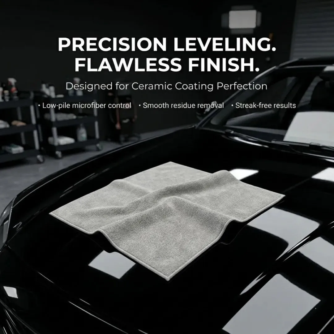 KOMBAT Ceramic Coating Buffing Towel (300 GSM, 16" x 16")